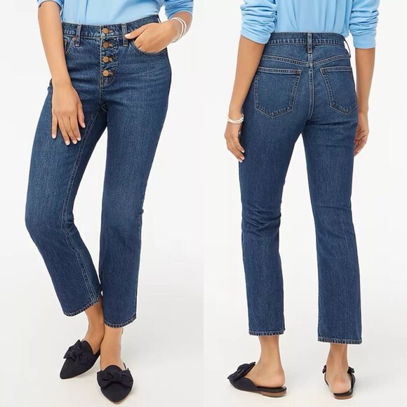 J. Crew Denim - J. Crew Flare Top Mid-Rise Jeans Size 28